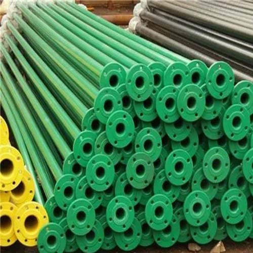 鹰潭涂塑钢管施工案例